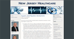 Desktop Screenshot of njhealthcareblog.com